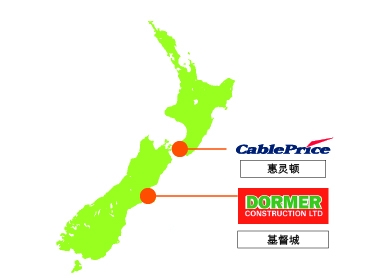 多马建机公司与cableprice公司的位置地图